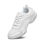 Kids' White Split Sole Cheer Dance Sneakers