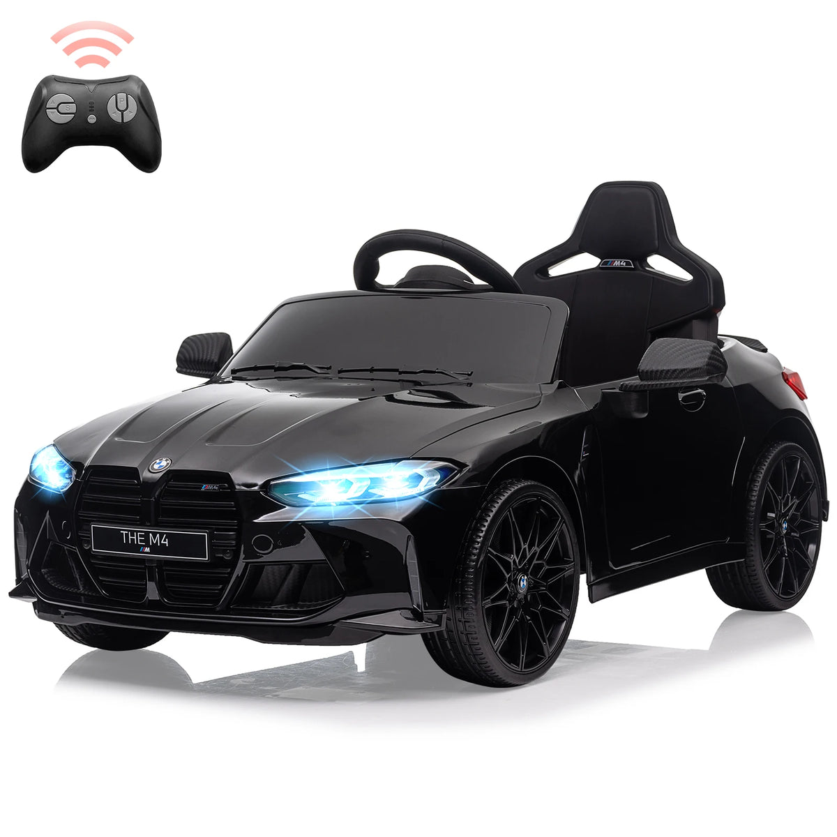 Kids 12V Electric Ride-On Car Toy with Remote Control