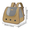 Portable Breathable Pet Carrier Backpack for Cats Dogs