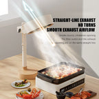 Portable Rechargeable Desktop Range Hood for Indoor BBQ and Hot Pot