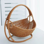 Rattan Design Hanging Cat Hammock Bed with Bracket