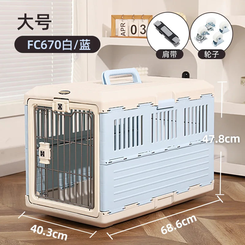 Premium Foldable Pet Carrier Backpack for Cats Dogs