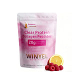 Clear Protein Collagen Peptides Powder Raspberry Lemonade