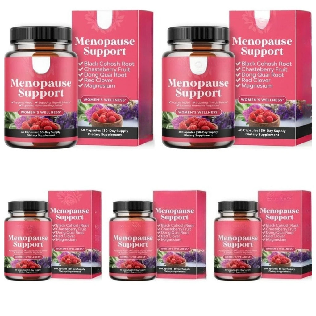 Women's Menopause Support Dietary Supplement Herbal Capsules