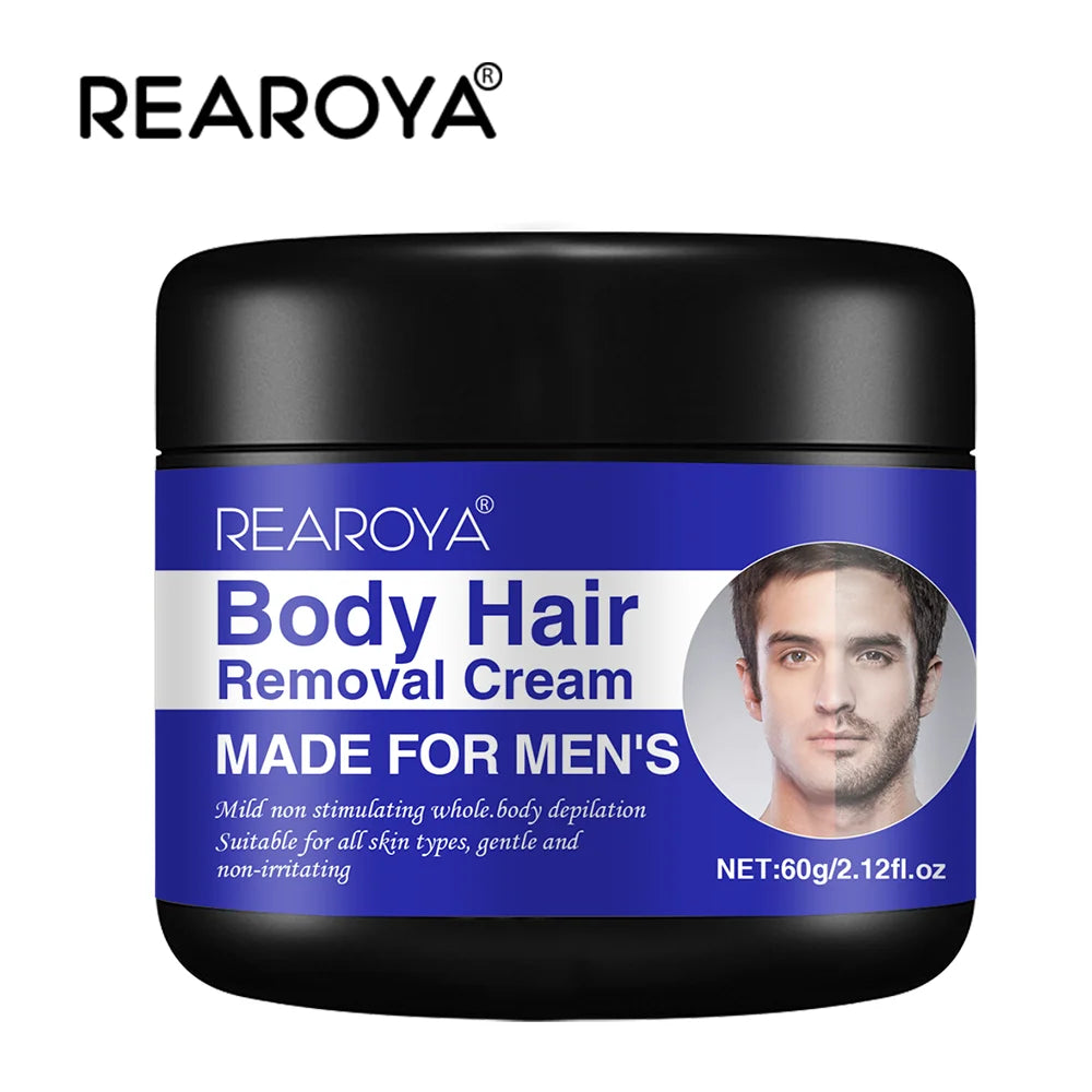 Men's Painless Hair Removal Cream