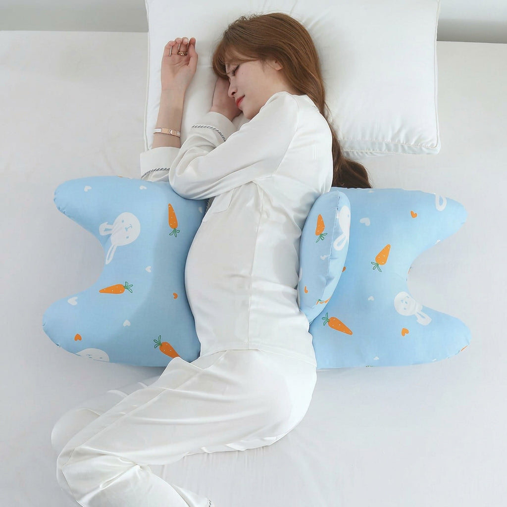 U-Shape Maternity Body Pillow Cotton Pregnancy Support