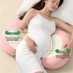 Pregnancy Side Sleeping Body Pillow Memory Foam Leg Support