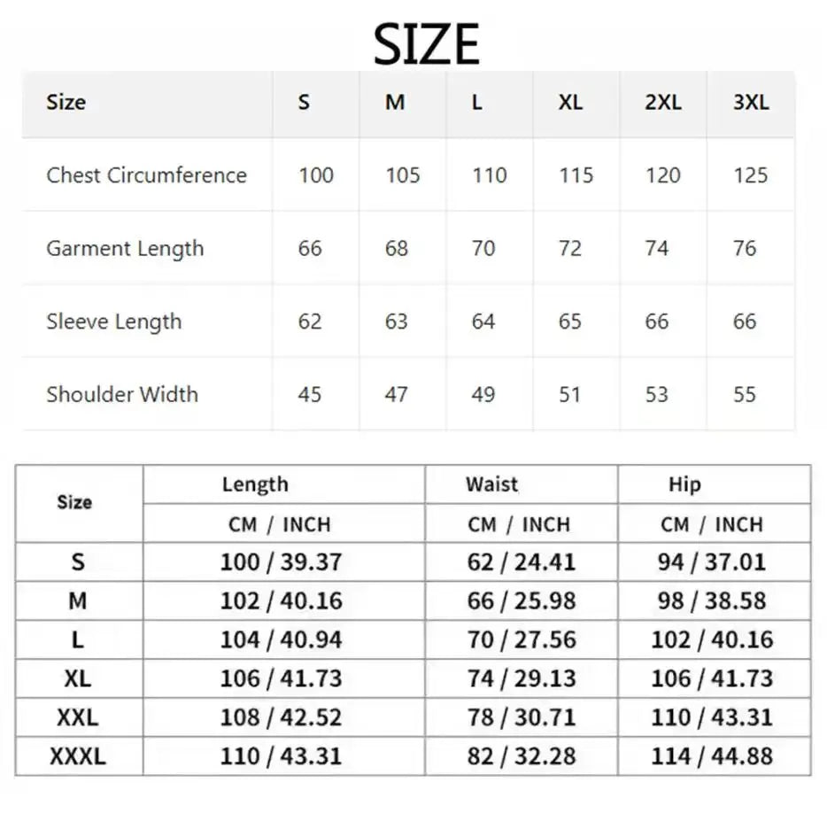 Men's Fox Print Hoodie and Sports Pants Two-Piece Set