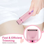 Women Dual-Head 2-in-1 Electric Shaver Hair Trimmer Epilator RQ-3016