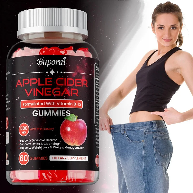 Apple Cider Vinegar Weight Management Detox Dietary Supplement Gummies