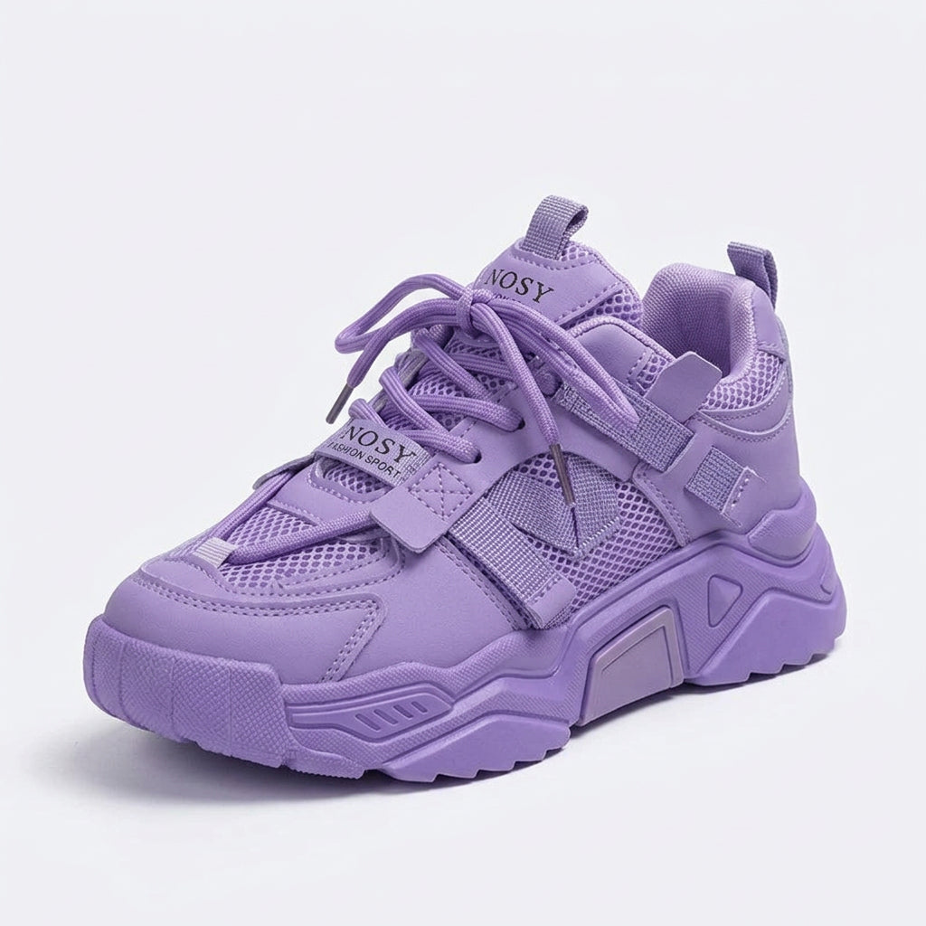Women's Breathable Mesh Platform Sneakers
