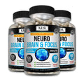 Nootropic Brain Support Supplement Memory Focus Capsules