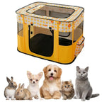 Portable Pet Playpen Folding Cage for Cats Dogs