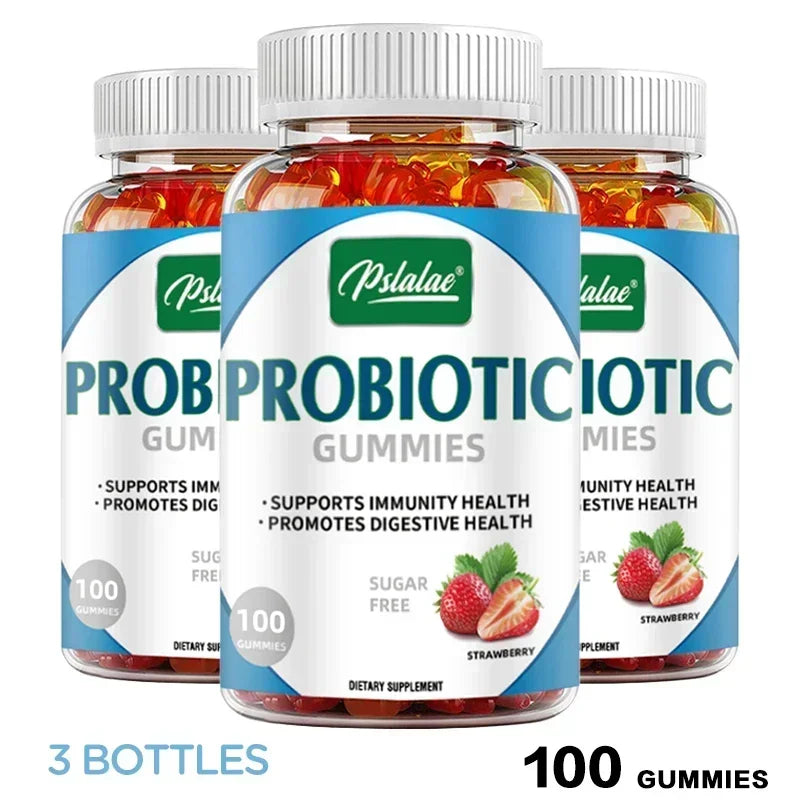 Organic Probiotics Gut Health Digestive Dietary Supplement Gummies