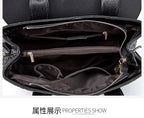 Women's Alligator Pattern Cowhide Leather Shoulder Crossbody Bag