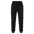 Men's Letter Print Zip Hoodie and Jogger Pants Set