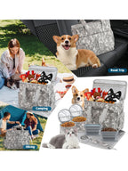 Large 6 PCS Airline Approved Dog Travel Bag Set