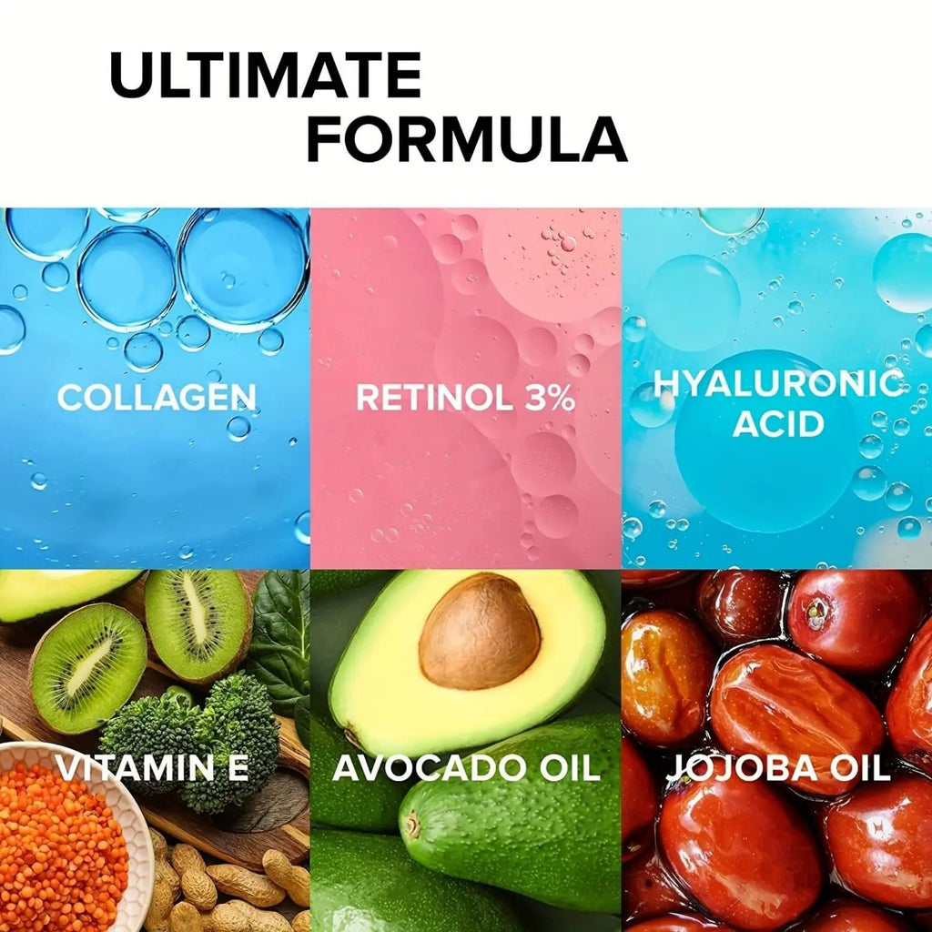 Collagen Face Cream with Retinol and Hyaluronic Acid