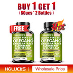 Oregano Oil Black Seed Oil Capsules Immune Digestive Support
