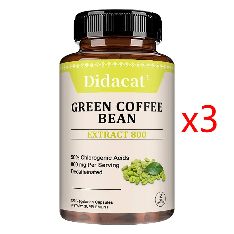 Green Coffee Bean Capsules for Appetite & Weight Support