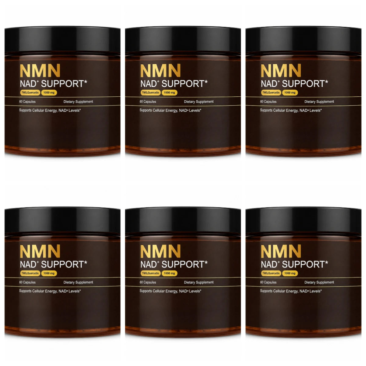 NMN Complex 1000mg TMG Resveratrol Dietary Supplement Capsules