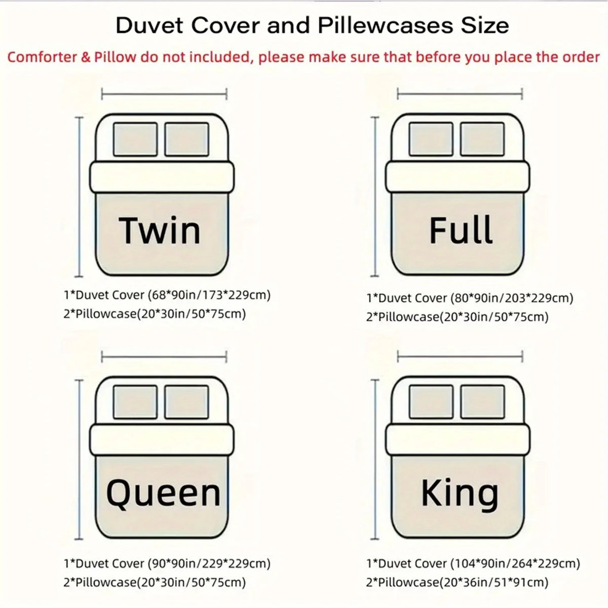 Skull Print Duvet Cover Set with Pillowcases