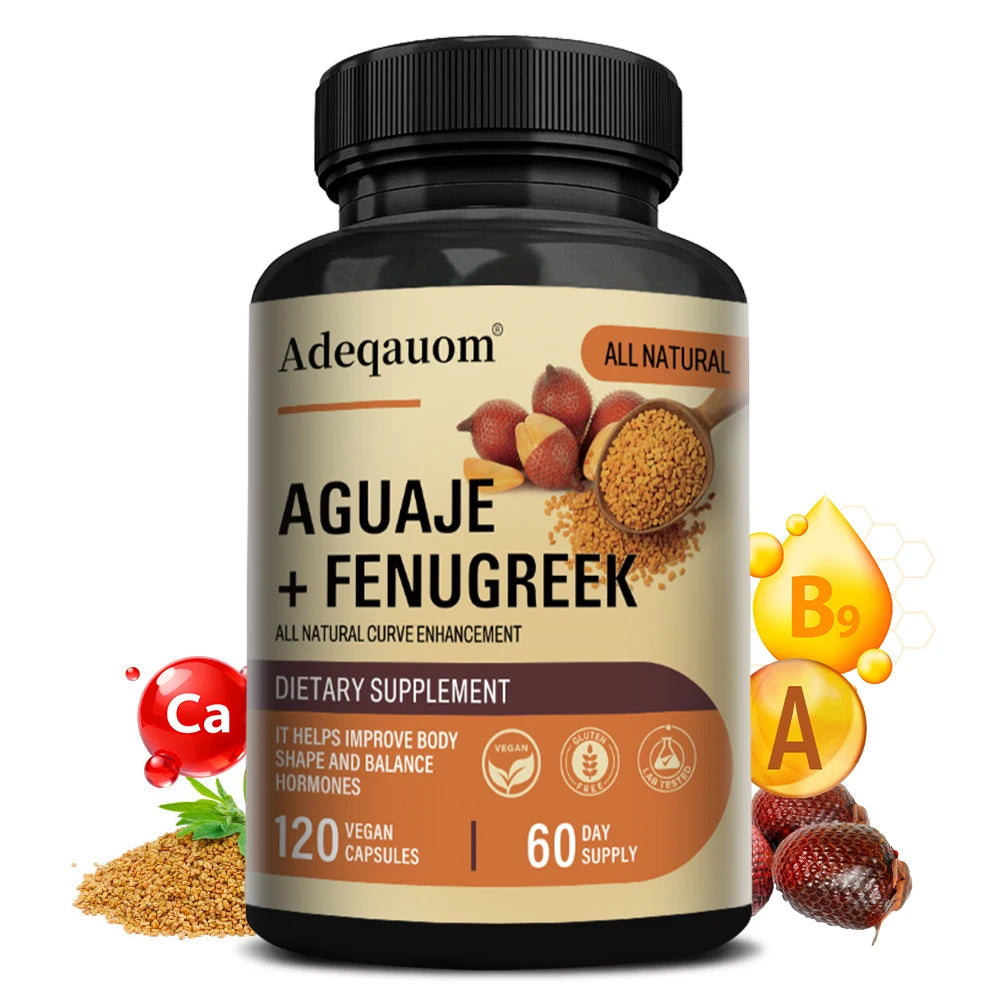 Aguaje Fenugreek Capsules Curvy Body & Immune Support