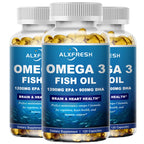 Omega 3 Fish Oil High EPA DHA Dietary Supplement Softgels
