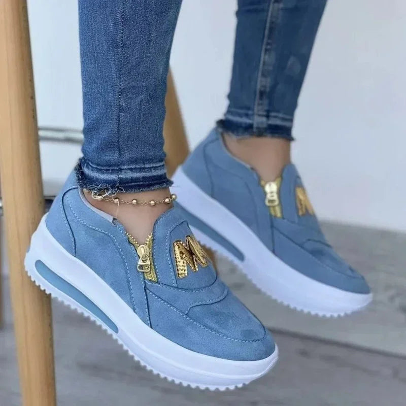 Women's Platform Slip-On Loafers