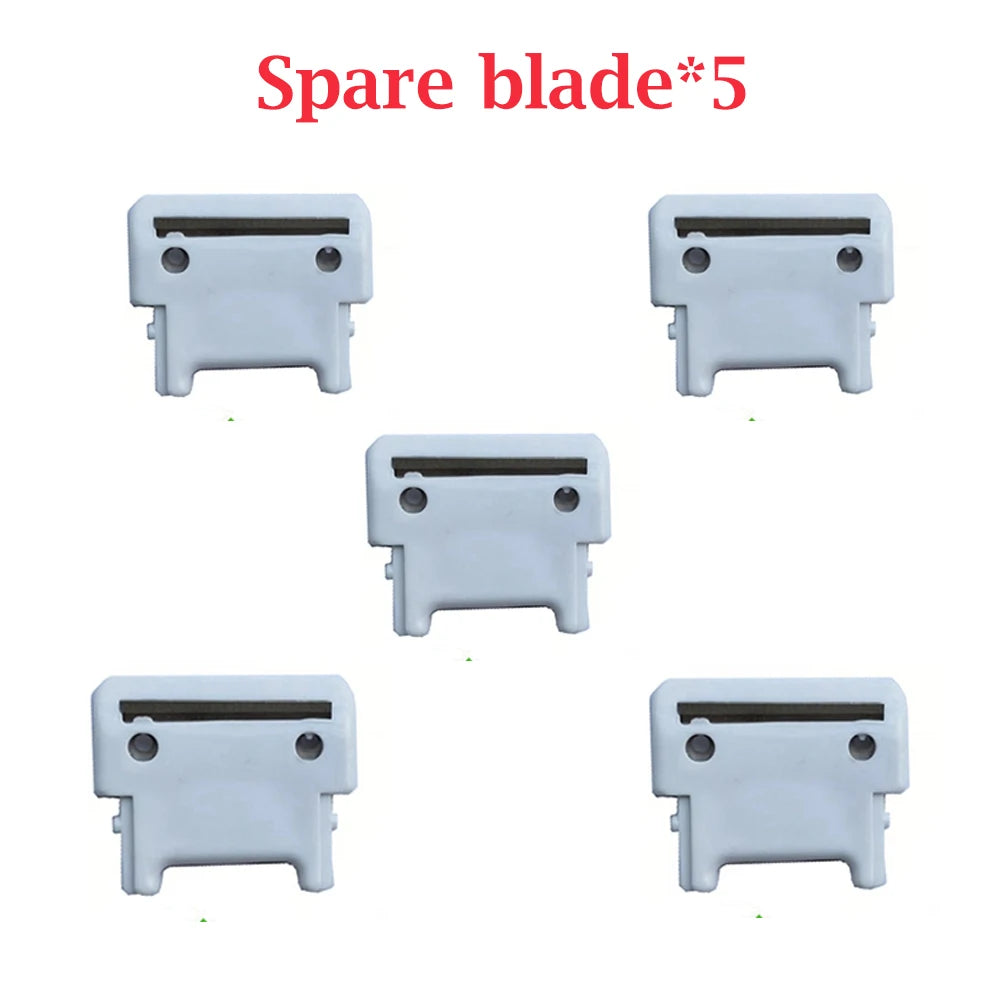 Hand-Cranked Manual Fruit Peeler with Divider and Spare Blades