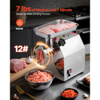 Commercial Electric Meat Grinder and Sausage Stuffer