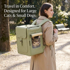 Large Capacity Pet Backpack Carrier Bag for Cats Dogs