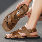 Men's Luxury Genuine Leather Outdoor Walking Sandals