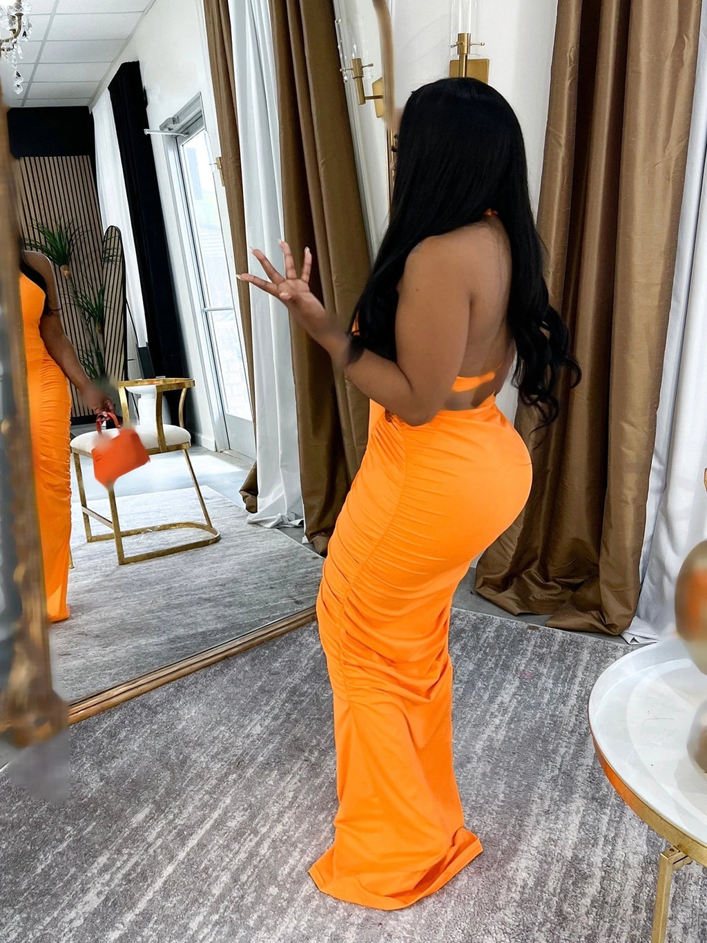 Women's Elegant Sleeveless Party Maxi Dress