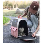 Large Capacity Pet Backpack Carrier for Cats Dogs