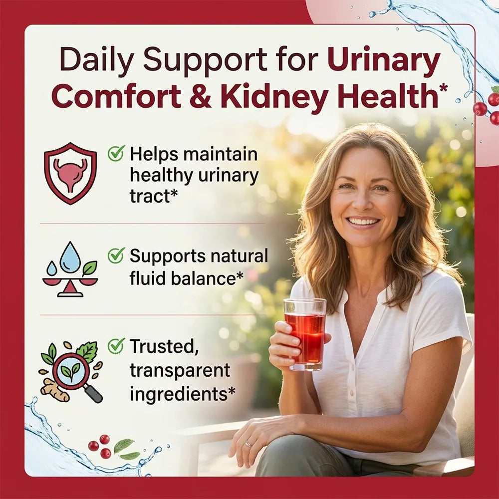 Kidney Cleanse Capsules with Cranberry Extract