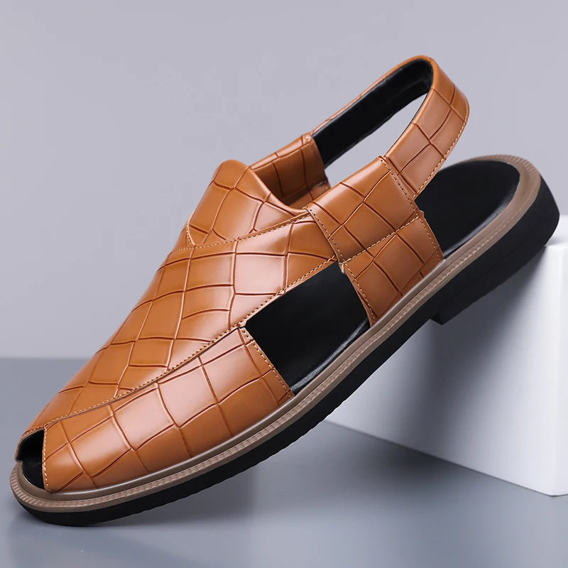 Men's Breathable Anti-Slip Slip-On Sandals