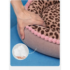 Thickened Elevated Soft Pet Bed for Cats Dogs