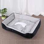 Soft Square Dog Sofa Warm Washable Pet Bed