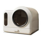 Ventilated Enclosed Cat Litter Box for Cats