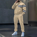 Men's Casual Hooded Sportswear Tracksuit Set