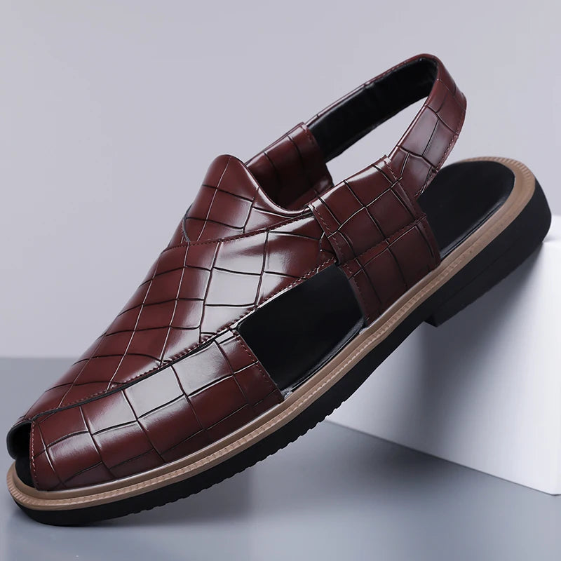 Men's Breathable Anti-Slip Slip-On Sandals