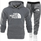Men's Printed Hoodie and Pants Set