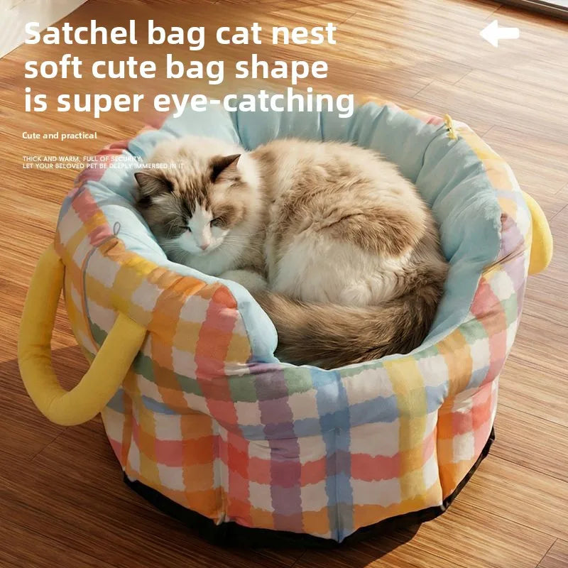 Portable Pet Outdoor Handbag Carrier for Small Dogs Cats