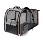 Expandable Pet Carrier Backpack for Small Cats Dogs