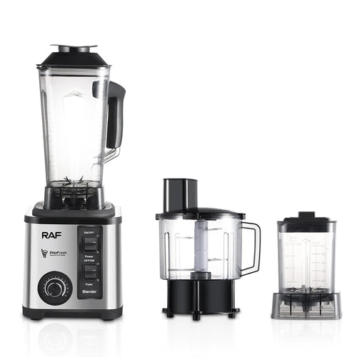 Commercial Electric 3-in-1 Blender Mixer Grinder with 6 Blades