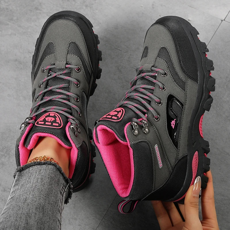 Women's Waterproof Non-Slip Ankle Hiking Boots