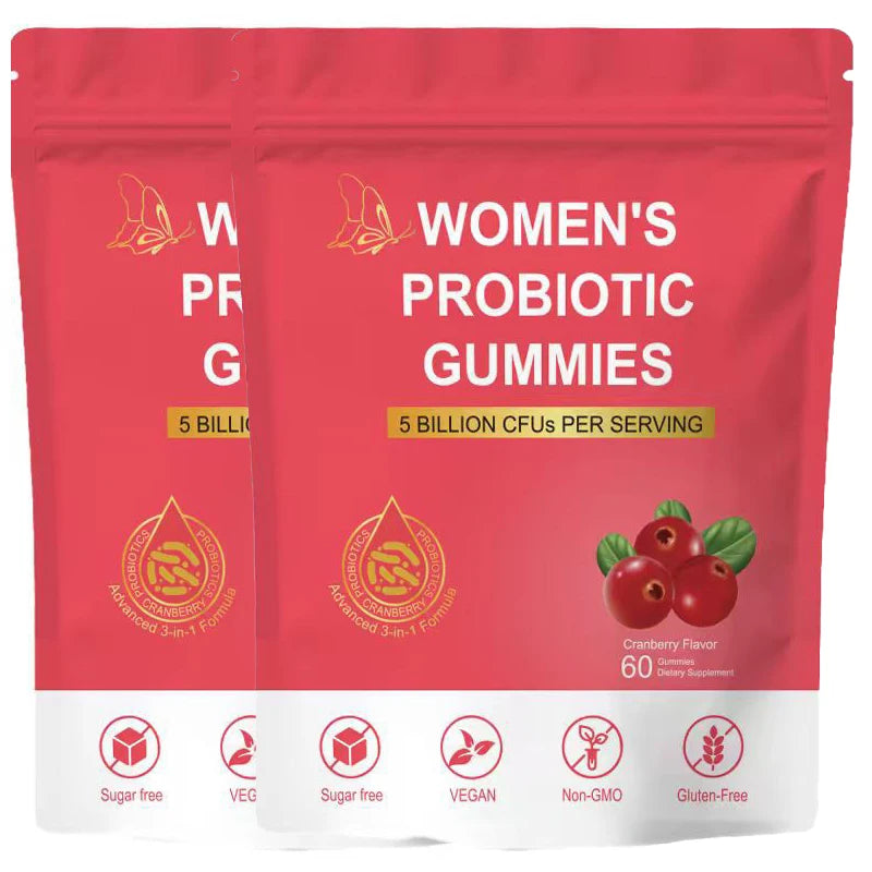 Women's Feminine Balance Health Support Dietary Supplement Gummies