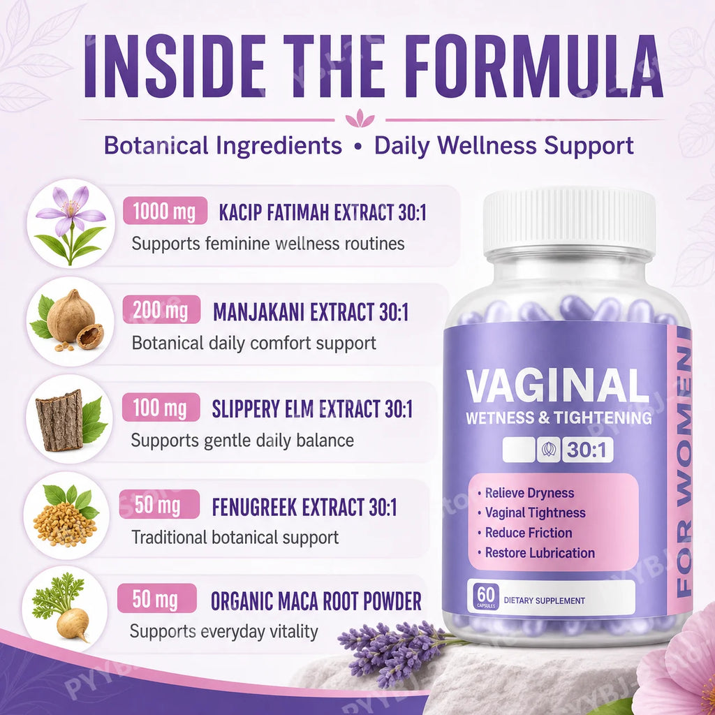 Women's Vaginal Tightening Capsules with Maca Root & Fenugreek
