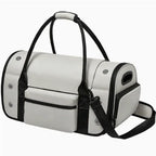 Collapsible Breathable Pet Crossbody Travel Carrier Bag for Dogs Cats